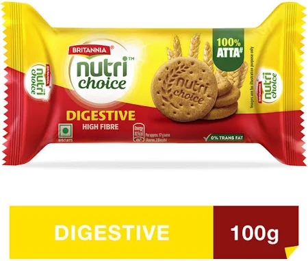 Britannia Nutri Choice Digestive Biscuits 143g